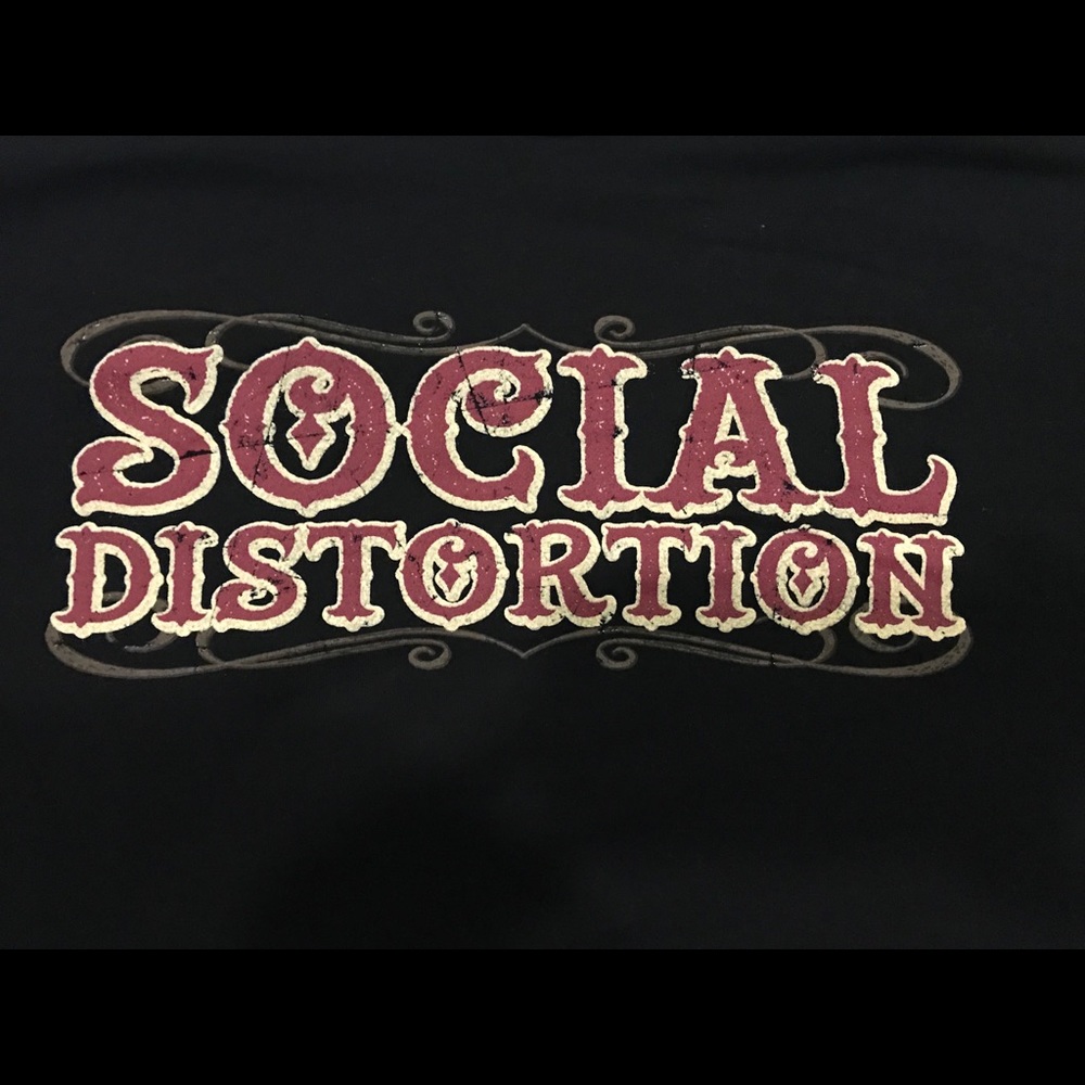 Men’s Vintage XL Social Distortion Fall 2014 Tee